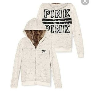 Pink Limited Edition Faux Fur Lined Jacket